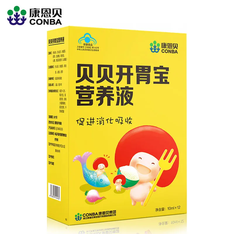 

Kahn bei bei bei appetizing treasure nutrient solution with 10 ml / * 12 promote digestion and absorption