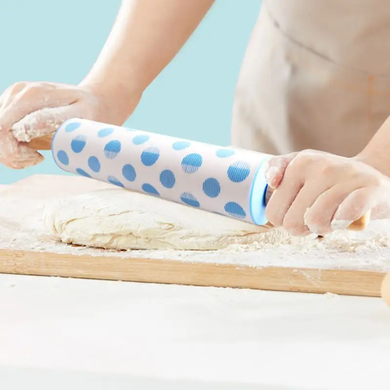 

Rolling Pin - Silicone Food Grade Dough Rolling Pin T8WB