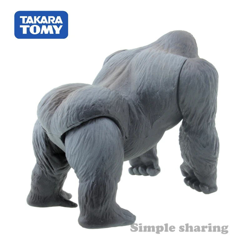 Takara Tomy Tomica Ania приключения животных Горилла As 09 литые пластмассовые игрушки для
