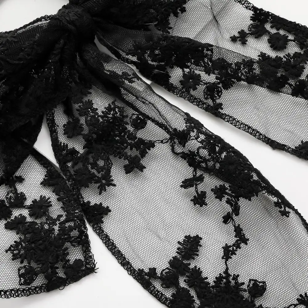

Sweet Lace Bowknot Hairband Handmade Non-Slip Hair Clip Hairpin Accessories Gift