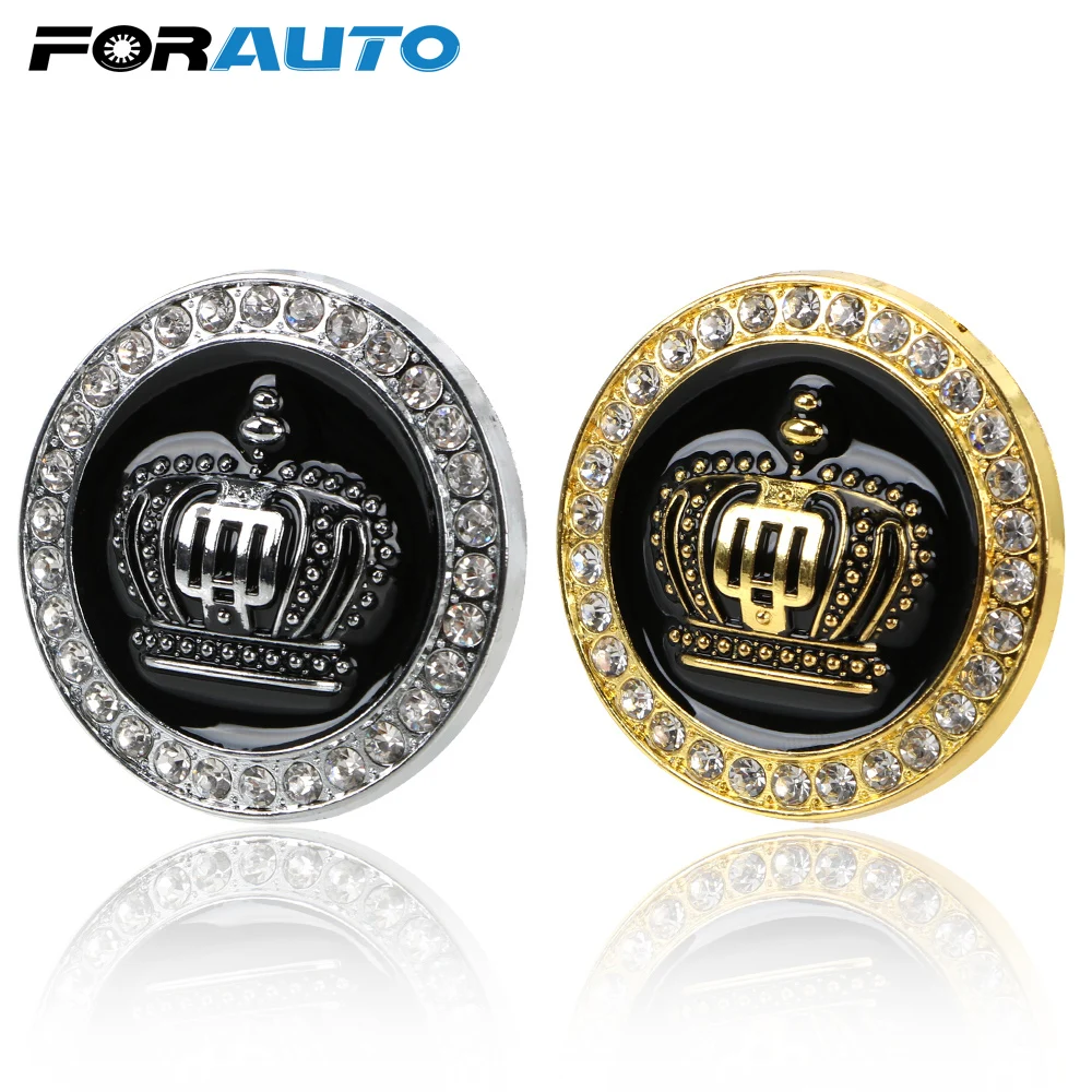 FORAUTO металлический значок Авто Наклейка Автомобильные наклейки и Золотой