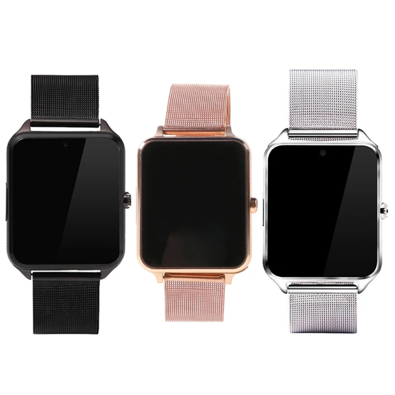 Смарт часы Z60 для мужчин и женщин фитнес браслет влагозащита IP67 со слотом SIM карты