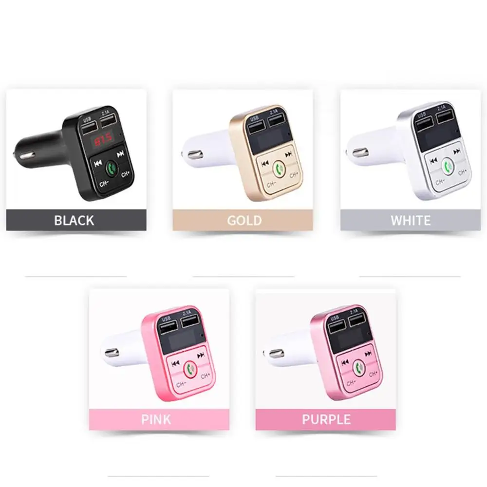 

Handsfree Universal Car Audio Modulator Wireless Handsfree Fm Transmitter Lcd Mp3 Player USB Car Charger