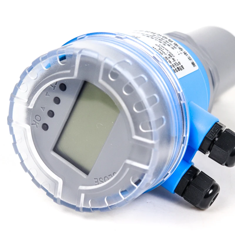 Два провода 4 20мА ультразвуковой датчик уровня масла Бесконтактный санитарный