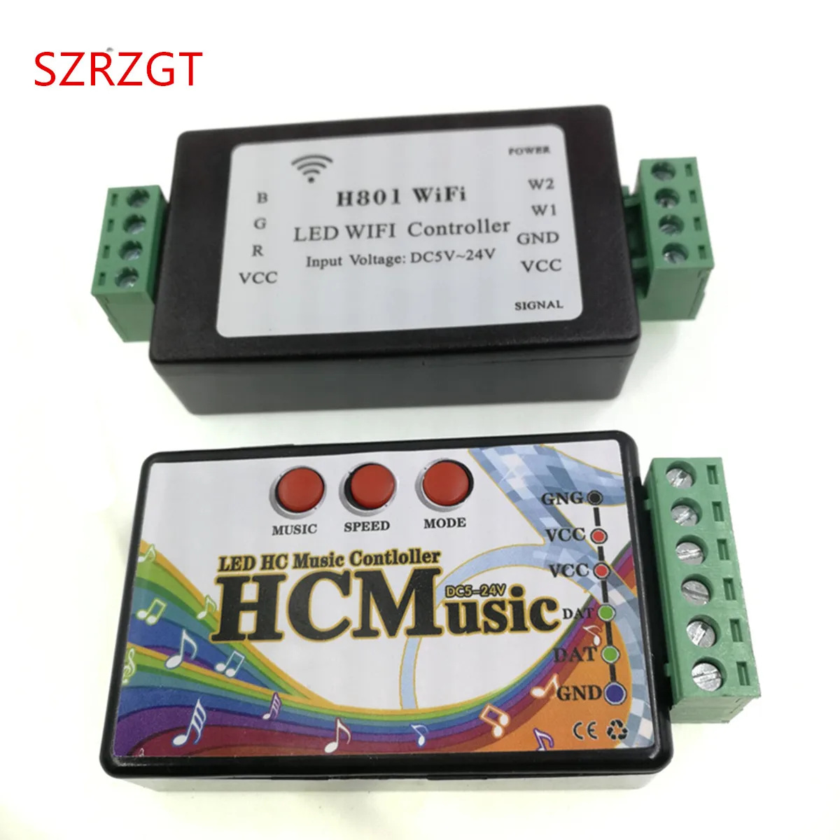 1 шт. H801 WI FI RGBW светодиодный контроллера DC5 24V вход 4CH * 4A выход|Контролеры RGB| |