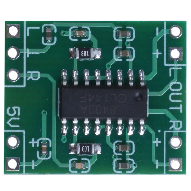 Фото Super Mini PAM8403 2*3 Вт D Класс цифровой усилитель плата 2 5-5 в USB мощность зеленый + Super Mini PAM8403 2*3 Вт D Класс цифровой усилитель плата 2 5-5 в USB мощность зеленый +