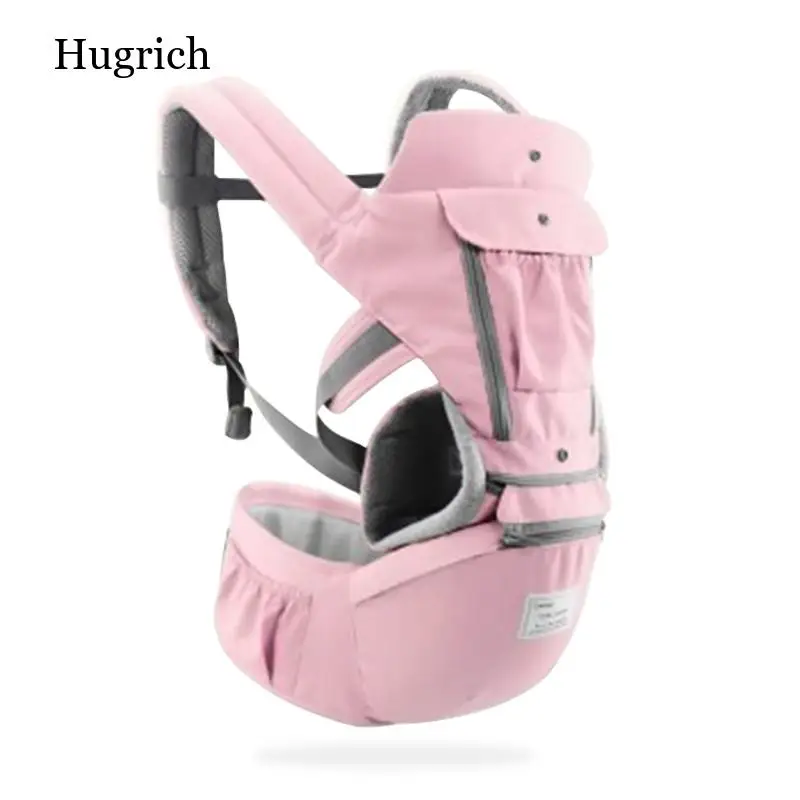 

Ergonomic Baby Carrier Infant Kid Baby Hipseat Sling Front Facing Kangaroo Baby Wrap Carrier for Baby Travel 0-36 Months