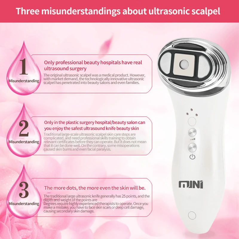 

Mini HIFU Machine Ultrasound Machine Skin Care Products RF Radiofrecuencia Facial Face Lifting Anti Wrinkles Ultrasound Therap