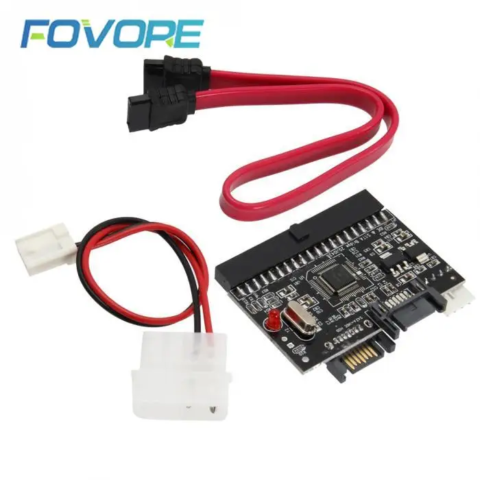 2 в 1 IDE/SATA/адаптер SATA IDE конвертер Поддержка Serial ATA 40pin IDE/SATA порт 4 контактный разъем