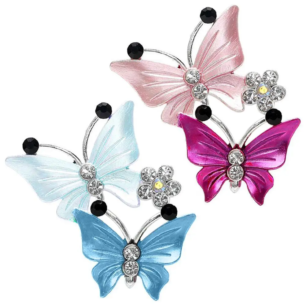 

Lovely Dual Butterfly Car Air Outlet Freshener Perfume Clip Diffuser Decor для автомобиля ароматизатор для авто