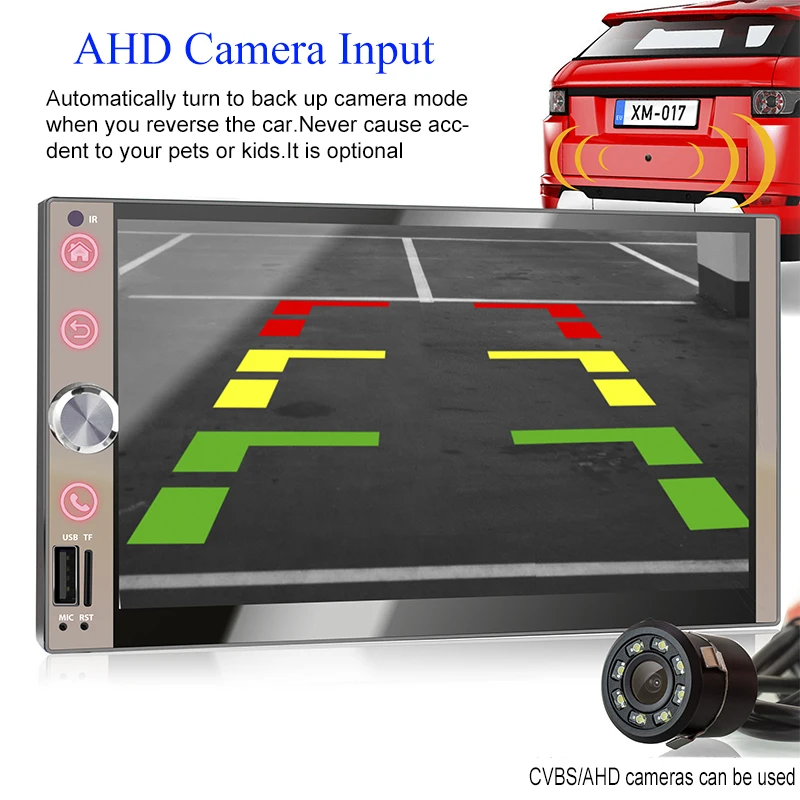 

Android 10 1080P Car radio Multimedia Video Player 7 inch 2DIN Universal auto Stereo GPS Navigation Car Radio Player Universal