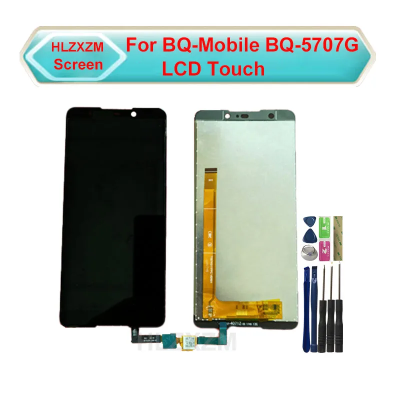 

Для BQ-Mobile BQ-5707G LCD дисплей со стандартной заменой с инструментами + наклейка 3M