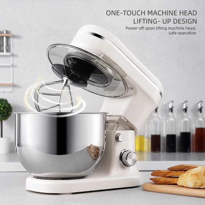 ROSPEC Multi-Functional Kitchen Electric Food Stand Mixer Mixers Cream Egg Bread Whisk Whip Dough Kneading | Бытовая техника