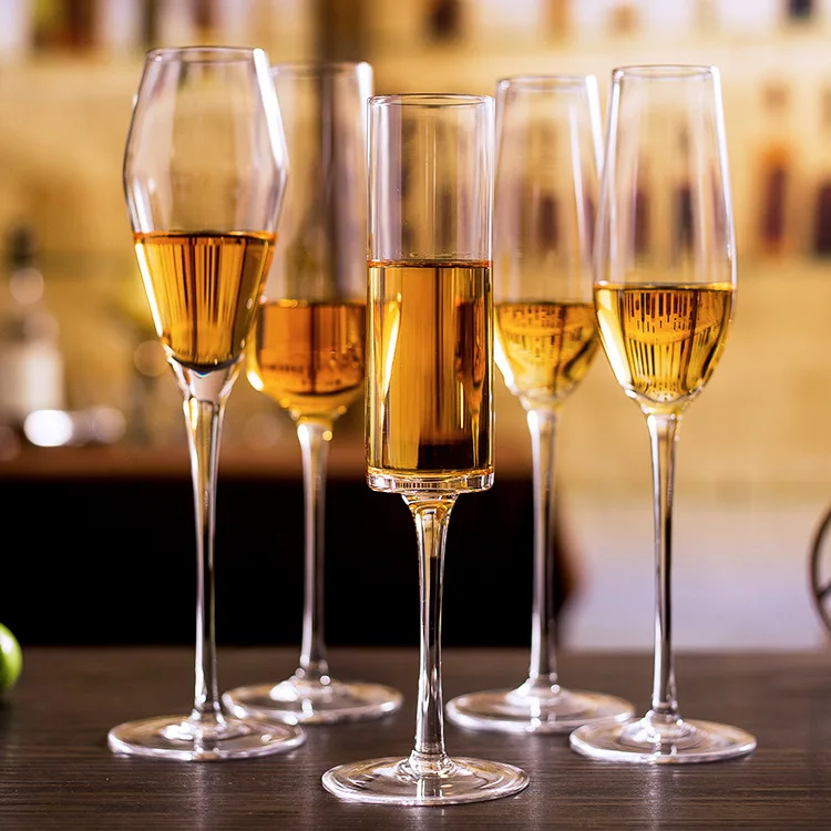 Бокал для вина новый бокал без свинца бара цвета шампанского хрустальный