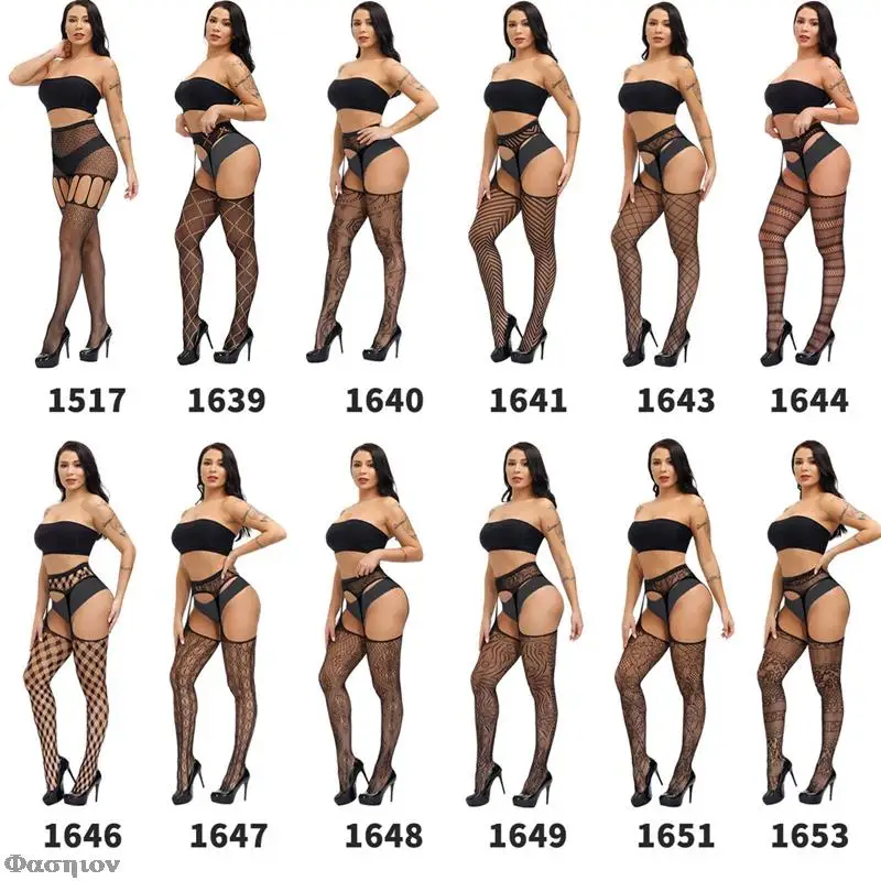 Женские Соблазнительные чулки кружевные мягкие до бедра с мягким верхом +