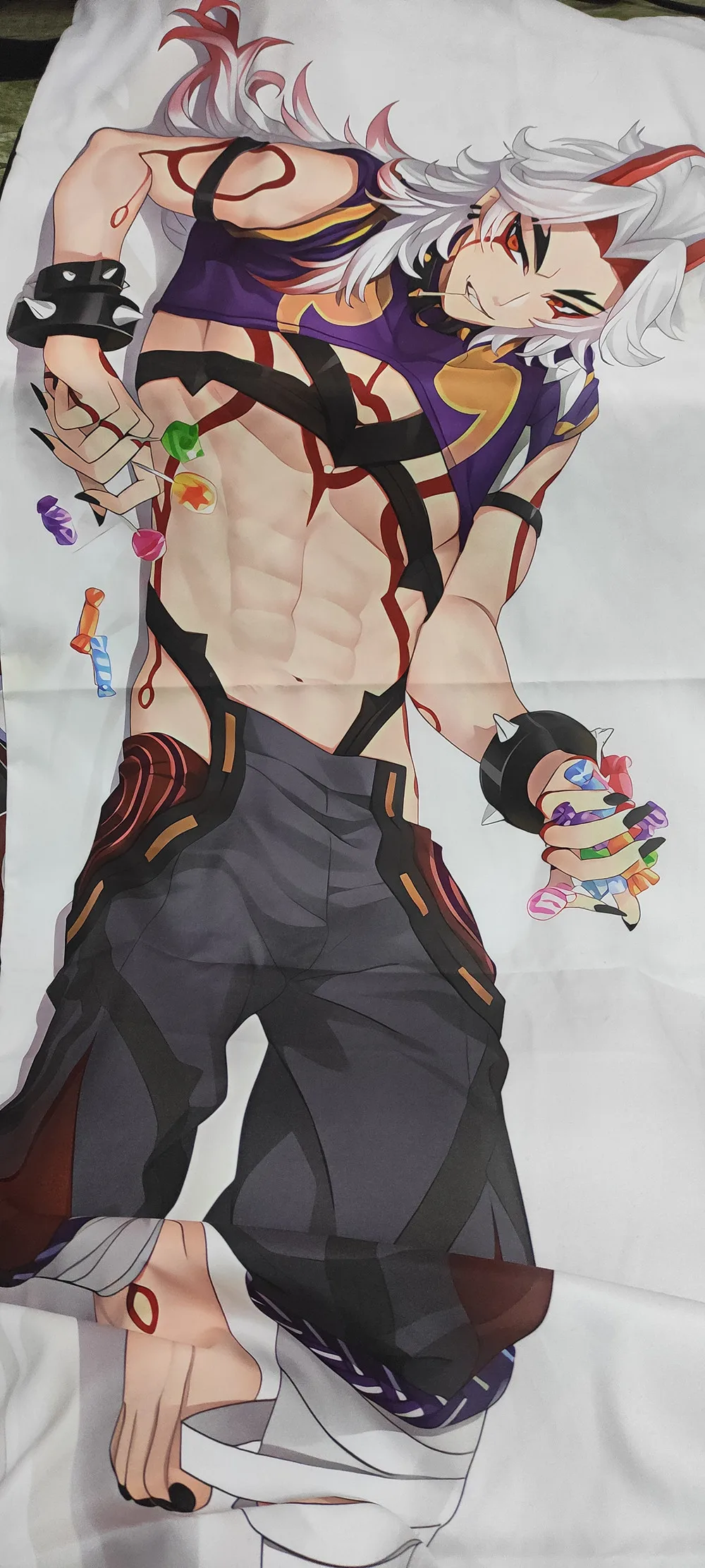 Аниме игра Genshin Impact Arataki Прокат Cosplay Подушка Dakimakura чехол обнимающий тело Prop -
