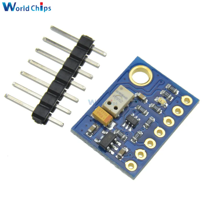 

MS5611-01BA03 GY-63 GY63 MS5611 Atmospheric Pressure Sensor Module Electronic DIY Board IIC SPI 24Bit AD PCB for Arduino