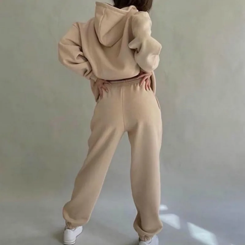

Autumn Winter Women Tracksuit Two Piece Set Women Hoodie Sweatshirt+Pants 2PCs Sports Suit Female Casual Set