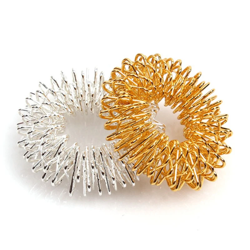 

5 штук упак. кольцо для массажа пальцев акупунктурное кольцо уход за здоровьем массажер для тела Релакс массаж рук палец похудеть