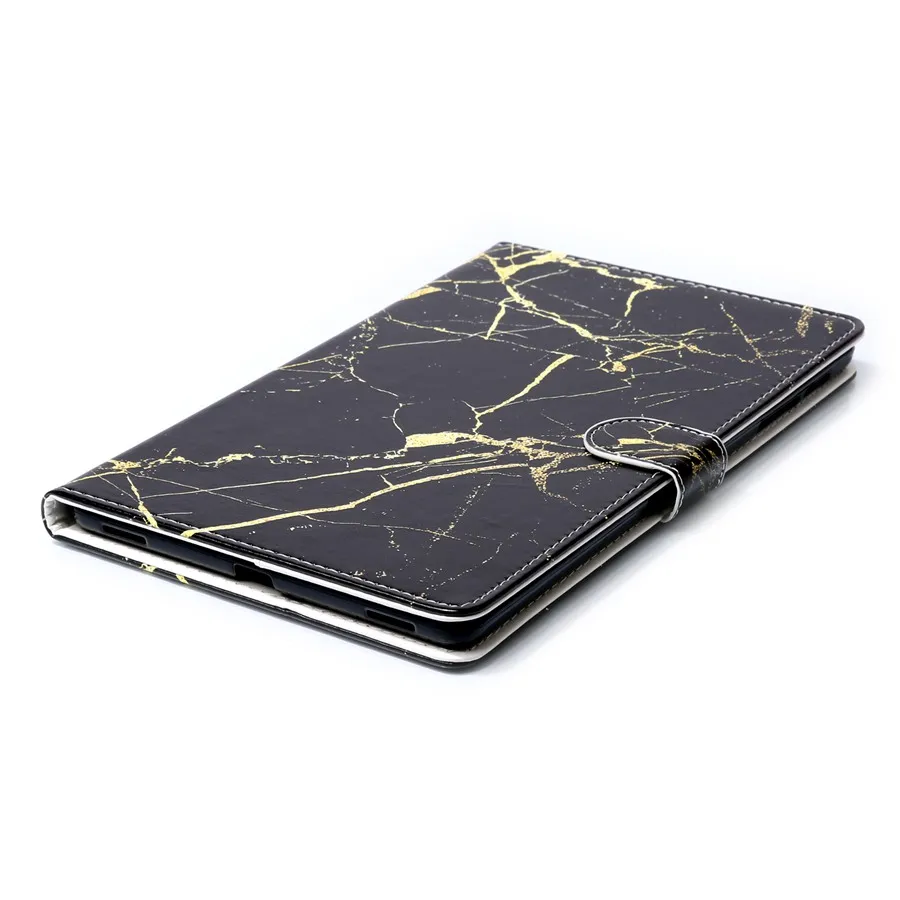 Чехол для Samsung Galaxy Tab A SM-T510 SM-T515 T510 T515 Smart Stand Cover для TabA 10,1 слот для карт чехол для планшета+ пленка+ ручка