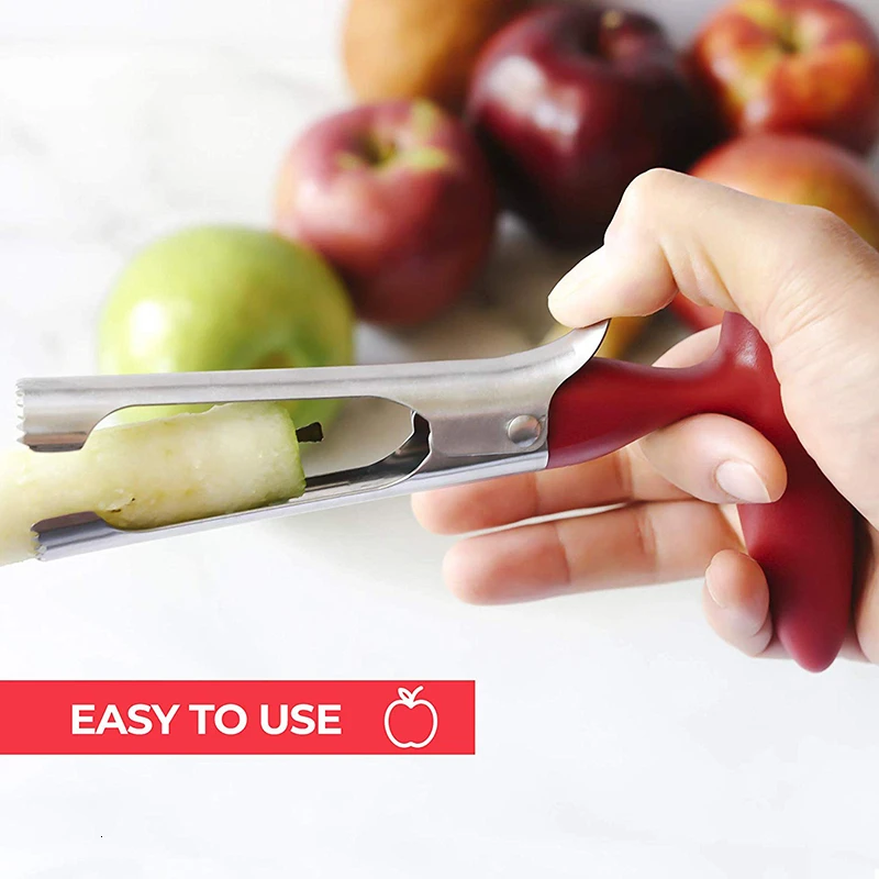 MESNUG профессиональная нержавеющая сталь Apple Corer прочная эргономичная ручка груша инструмент для удаления сердцевины легко принадлежность для чистки кухни