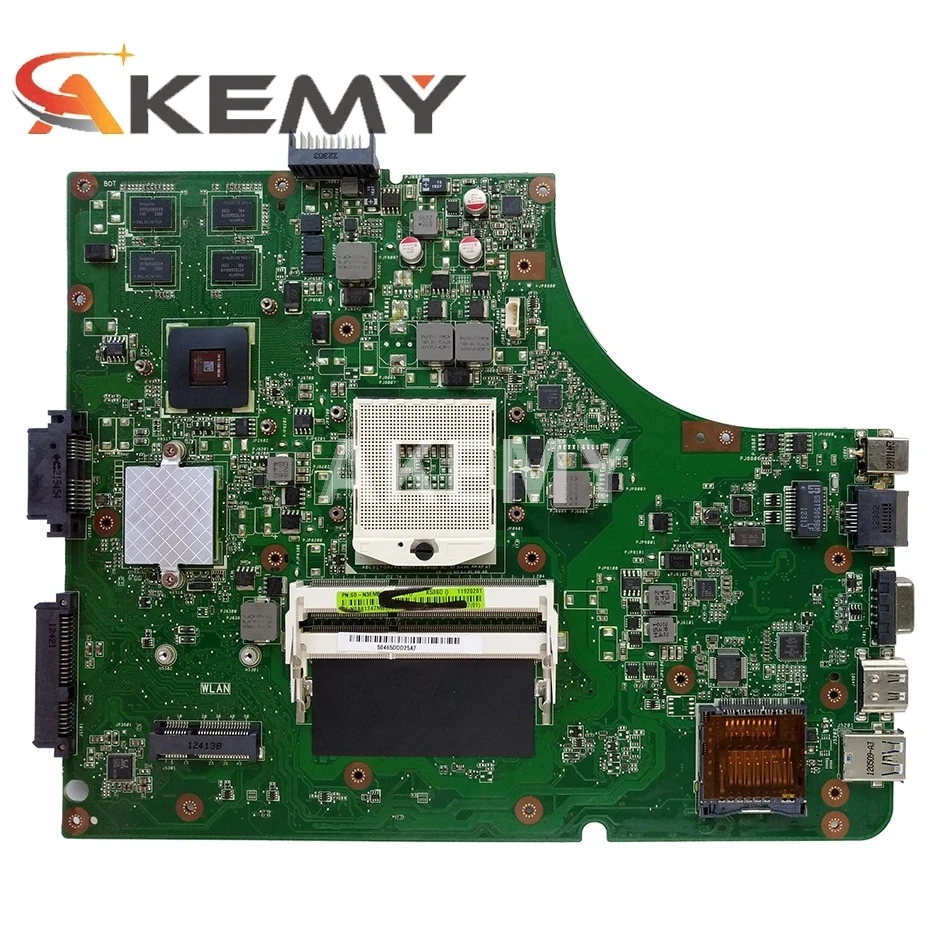 Материнская плата A53S для ноутбука ASUS K53SD K53S REV: 5 1 GT610/2 ГБ протестированная на 100%