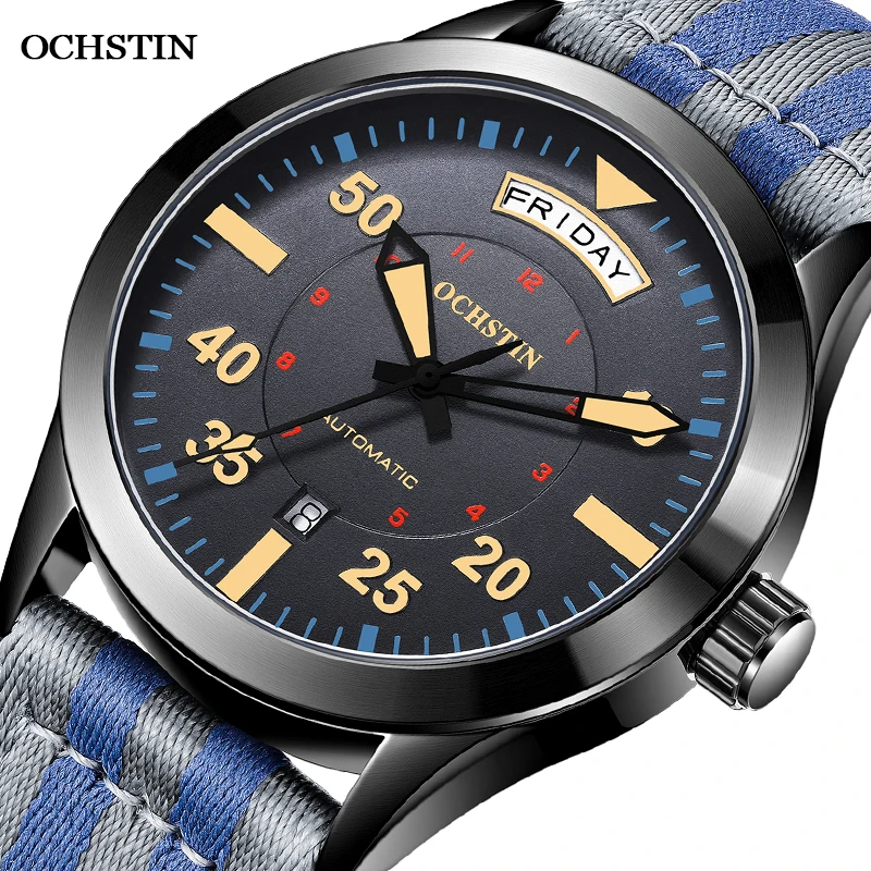 2020 Новая мода мужские часы Ochstin лучший бренд класса люкс Водонепроницаемый даты