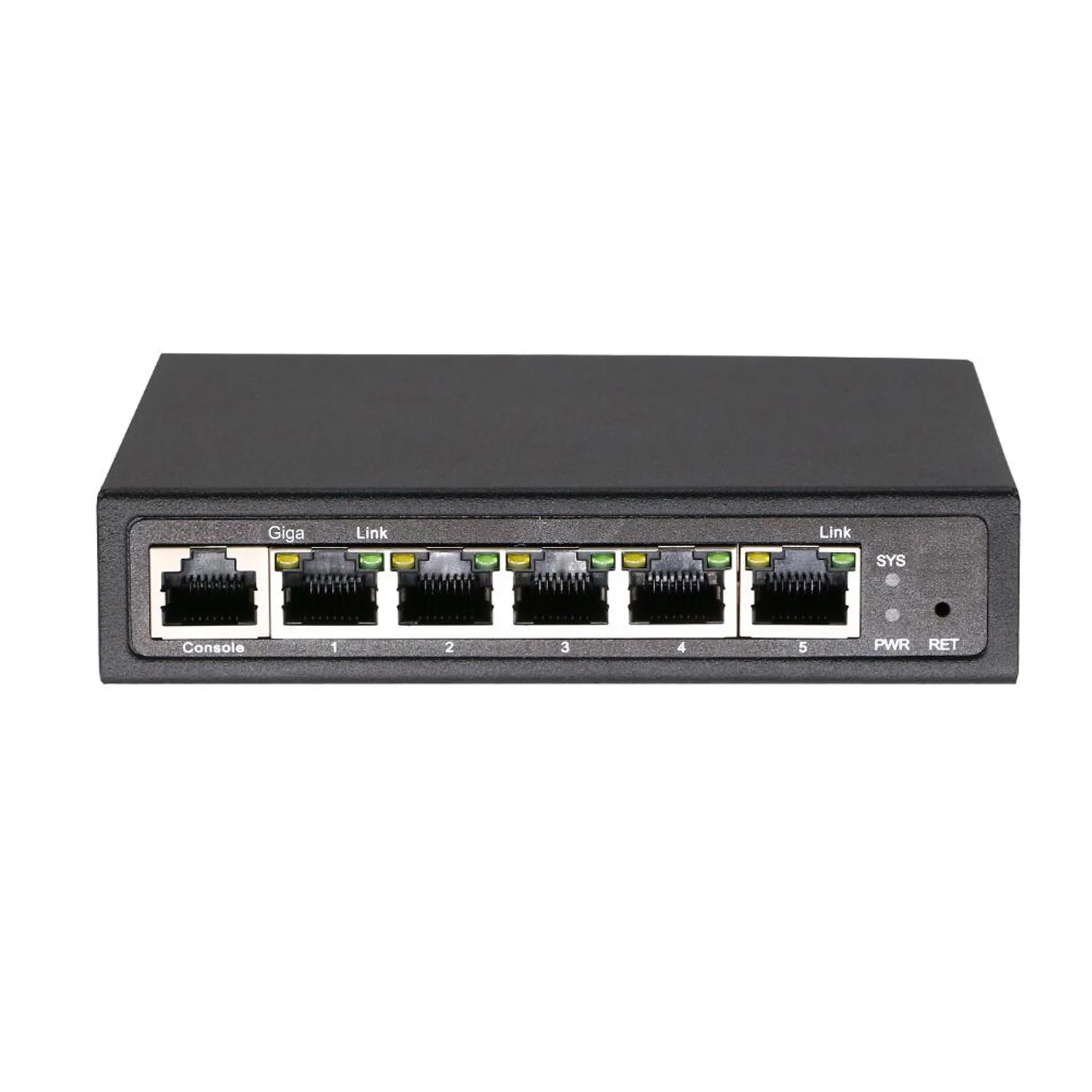 5 портов полный L2 управляемый administrable gigabit Ethernet локальная сеть переключатель