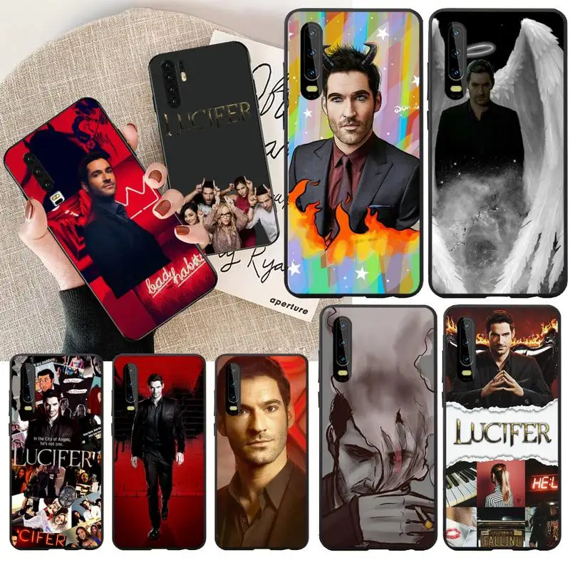 Роскошный чехол для телефона PENGHUWAN Tom Ellis Lucifer DIY Huawei P30 P20 Mate 20 Pro Lite Smart Y9 prime