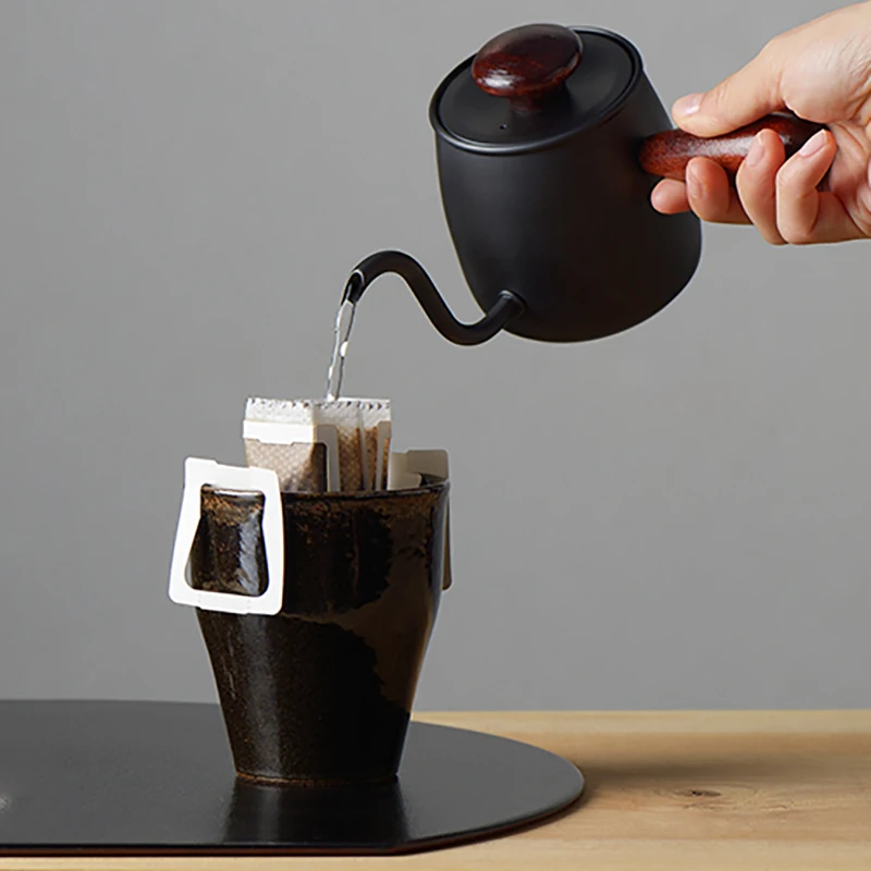 Miya кофе один капельного залить чайник мини ручной заваривать горшок гусиная шея