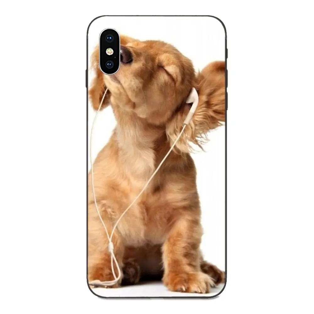 Плюс в виде симпатичных животных щенок таксы для Galaxy A3 A5 A6 A6s A7 A8 A9 A10 A20E A30 A40 A50 A60 A70 A80 A90 плюс