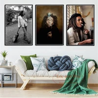 bob marley singer star rip canvas painting posters and prints wall art picture music decoration home decor cuadro decorativo