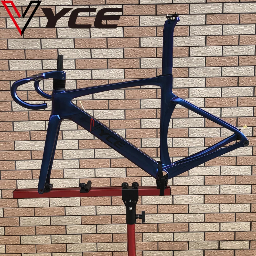 VYCE синий фиолетовый хамелеон HQR37 disc тормозной углеродная рама для Велосипеды