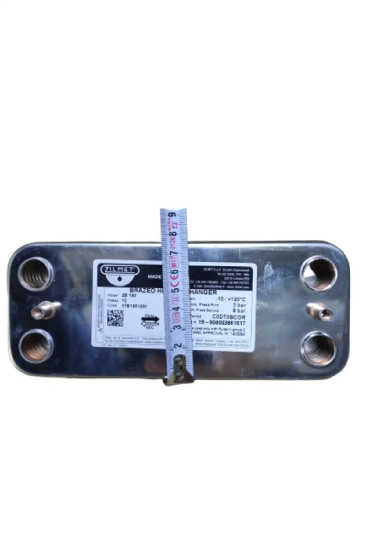 

Boiler Heat Exchanger Zilmet Auer-Spiked