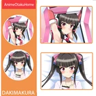 Чехол для подушки в стиле аниме Symphogear Tsukuyomi Shirabe, обнимающая подушка для тела, чехол для постельного белья, украшение для детской подушки