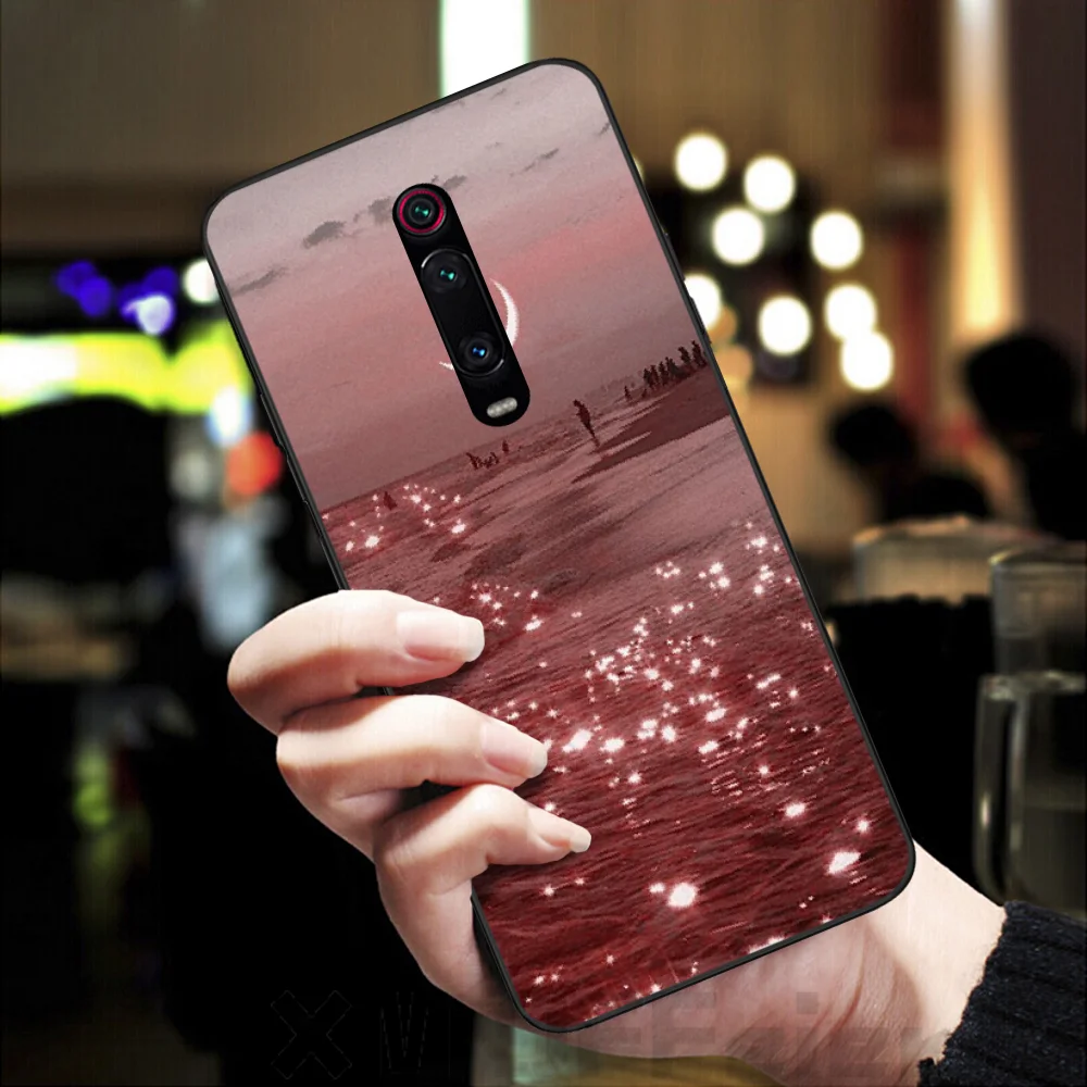 Viviana Золотой Розовый Блестящий черный мягкий чехол для телефона Redmi K20 Note4 4X 5 5A 6 6PRO