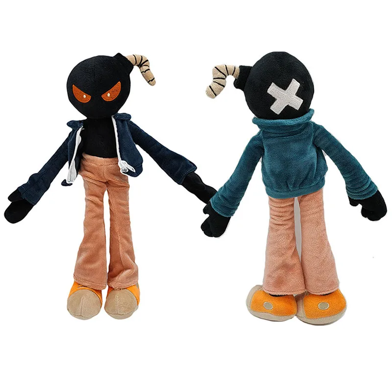 Funkin-muñeco de peluche de felpa suave para niños, juguete de felpa suave, con diseño de muñeca de felpa Whitty Friday Night, ideal para regalo, 35cm