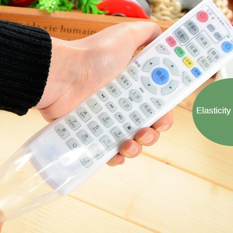 

5Pcs/Set Heat Shrink Film TV Air Conditioner Video Remote Control Protector Cover Home Dust Waterproof Clear Case Storage Bag