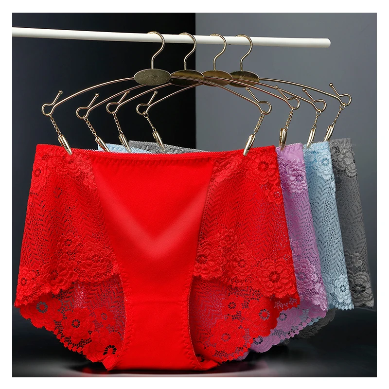 Женские трусы тянущиеся плюс размер белье для высокой талии женские сексуальные