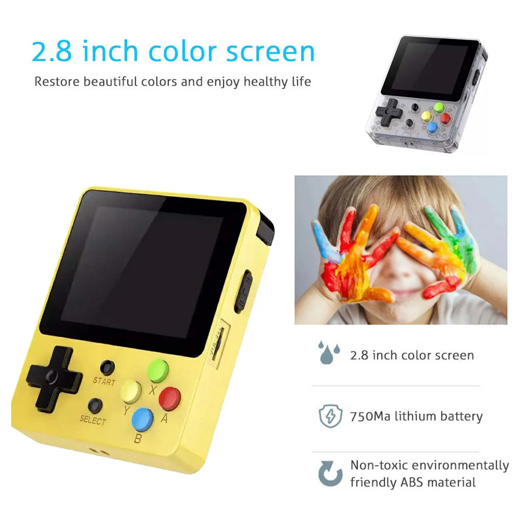 Горячая портативная игровая консоль 2019 мини LDK с экраном 2 6 большого пальца