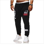 SHUJIN PuimentiuaAutumn Solid Loose Straight Men's Casual Pants Long Trousers Waist Pants Men Plus Size Cotton pantolon erkek
