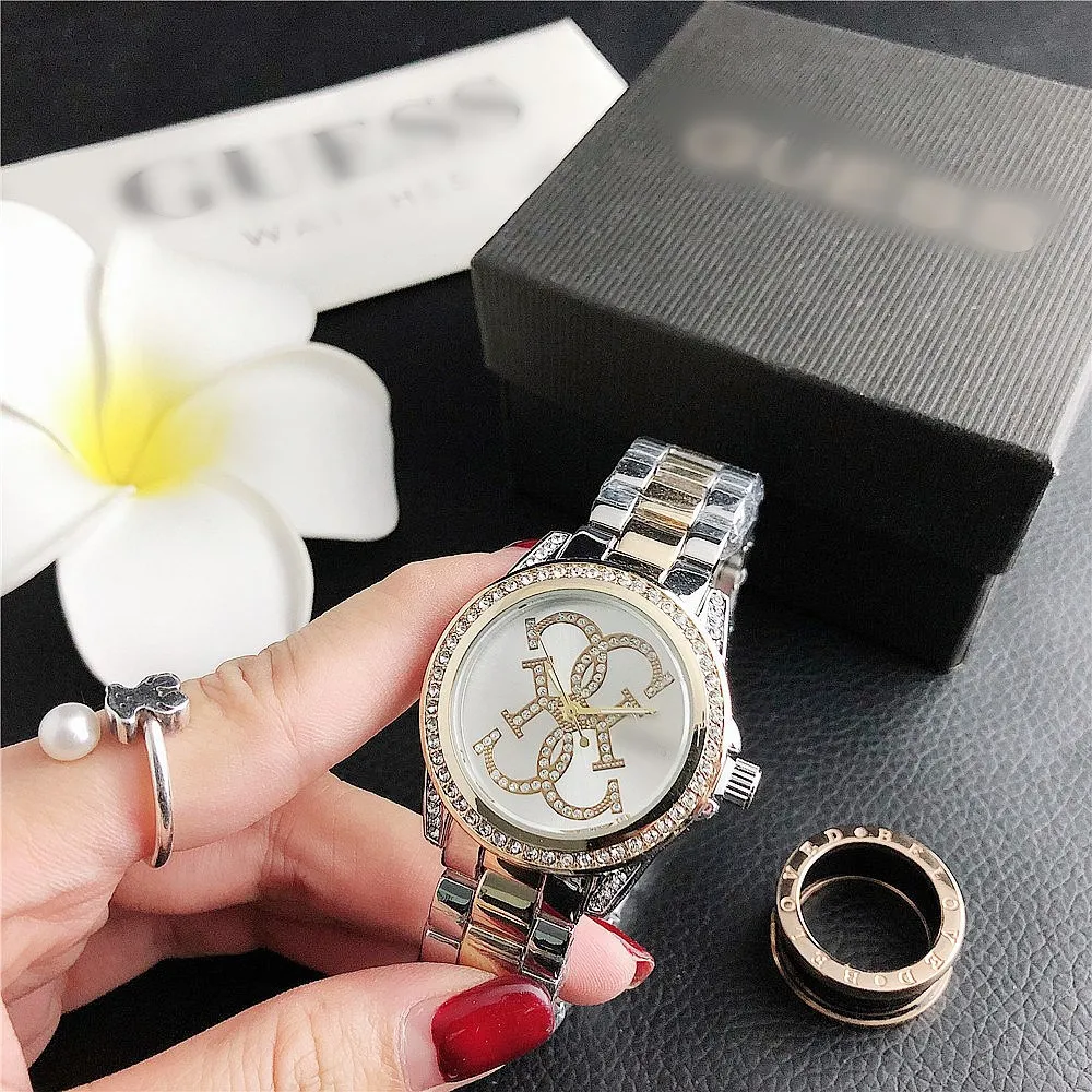 

Ladies gold watch, new 2021 series, creative, steel bracelet, waterproof ladies quartz watch, ladies multi-color steel band watc