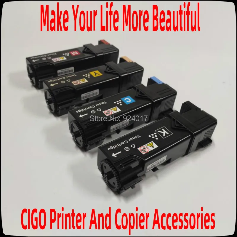 For Xerox 106R01331 106R01332 106R01333 106R01334 Toner Cartridge.Refill Toner For Xerox Phaser 6125 6125N Printer Laser Machine