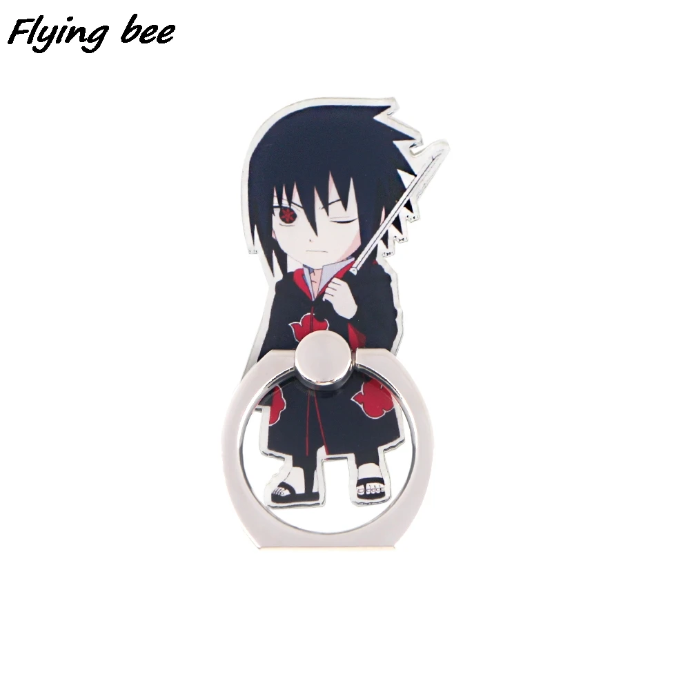 

X1803 New Ninja Cool Figure Cartoon Ring Metal Mobile Phone Accessaries Rotating Ring Bracket Lazy Desktop Anti-fall Bracket