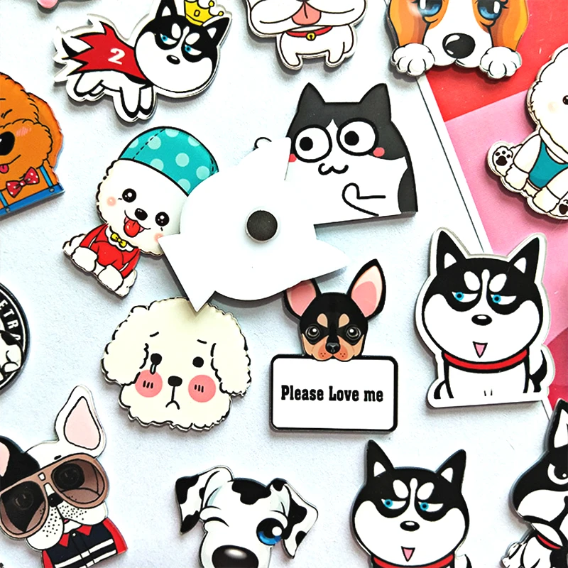 Рождественская мультяшная Милая доска для сообщений акриловая кухонная