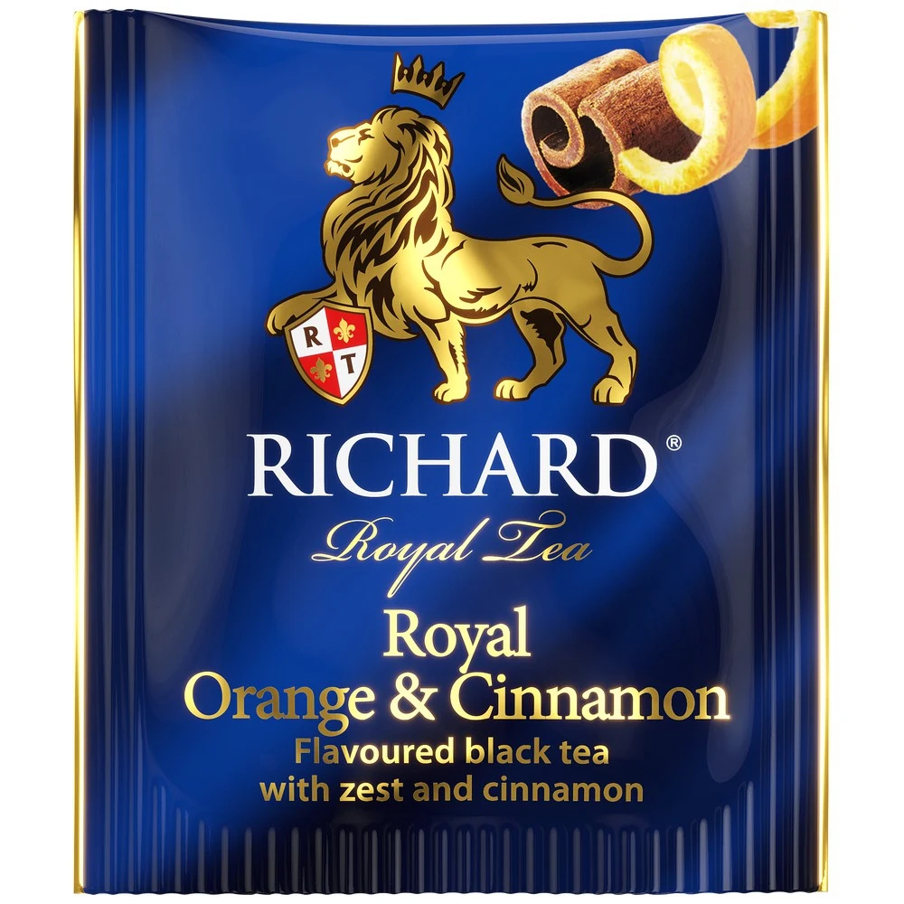 Чай Richard &quotRoyal Orange &amp Cinnamon&quot черный ароматизированный 25 сашет |