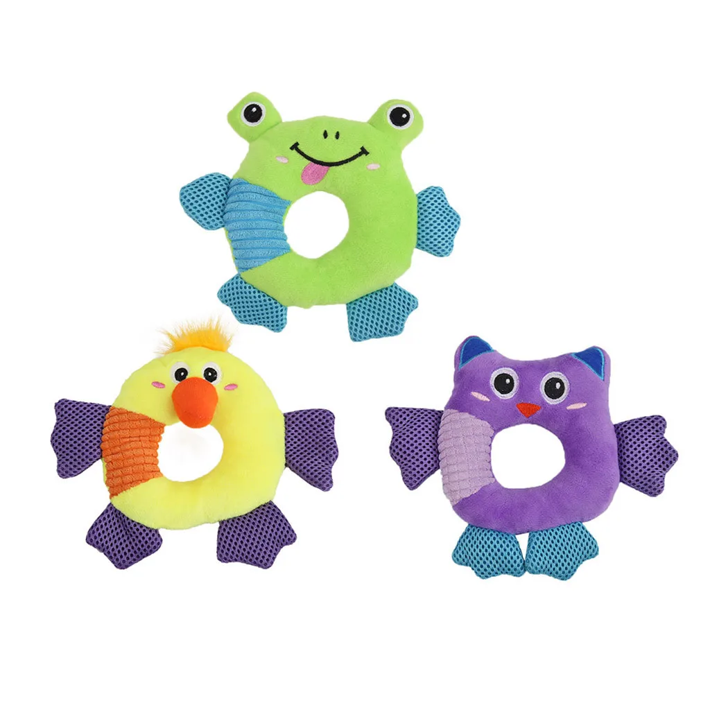 Собака chamsgend игрушки кошки милые животные пискливый щенок игрушка смешная