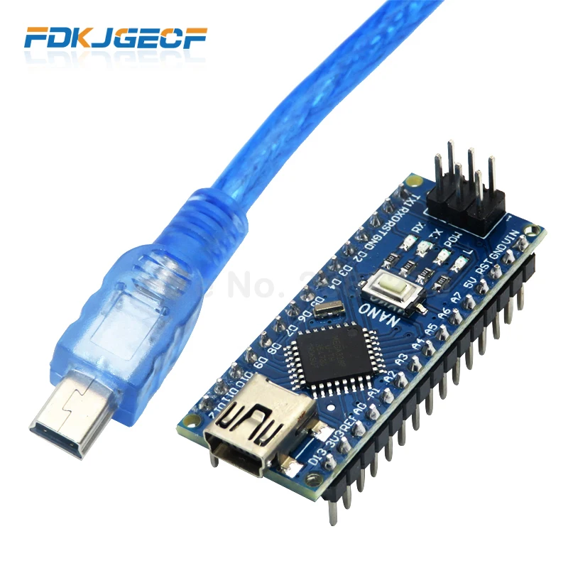 1 шт. мини USB Nano V3.0 ATmega328P CH340G 5 в 16 м плата микроконтроллера для arduino NANO 328P NANO 3,0