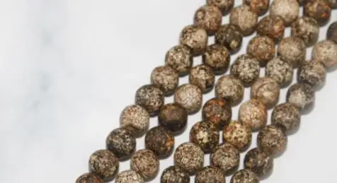 Бусины россыпью из натурального лая Агата для изготовления ювелирных изделий