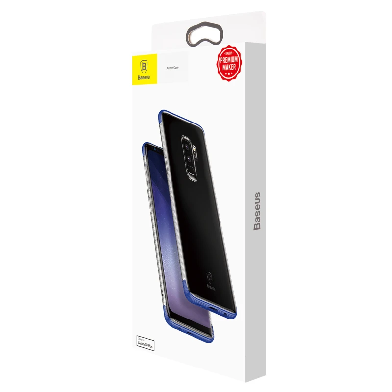 Чехол Baseus для samsung Galaxy S9 Plus, ультра тонкий прозрачный мягкий силиконовый чехол из ТПУ для samsung S9 S9Plus, чехлы
